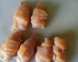 Foto del paso 2 de la receta: Rollitos de pollo a los dos quesos en freidora de aire