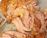 A picture of step 4 of Gammon and baked beans stew.