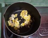Foto langkah ke 3 dari resep MPASI Ayam Telur Bayam (Menu Lengkap Karbo+Prohe+Lemak+ Sayur).