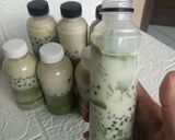 Foto langkah ke 6 dari resep Creamy Matcha Sago Puding Sedot.