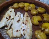 Foto del paso 5 de la receta: Merluza al horno con papines