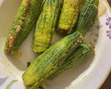 A picture of step 5 of Chicken Stuffed Karela Recipe.