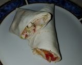 A picture of step 13 of Chicken Ranch wraps 🌯.