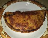 A picture of step 8 of Pizza Omelet.