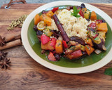 Foto del paso 7 de la receta: Cuscús vegetariano al limón