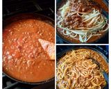 A picture of step 3 of Spaghetti & Meat.