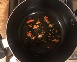 A picture of step 2 of Fenugreek leaf sabzi (curry).
