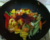 รูปขั้นตอนการทำที่ 12 ของ ปลาทับทิมทอดราดซอสเปรี้ยวหวาน(แบบทานได้เกือบทั้งตัว)