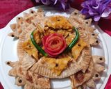 स्टफ्ड छोला मसाला पराठा (stuffed chole masala paratha recipe in Hindi) रेसिपी चरण 7 फोटो