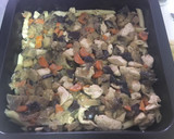 Foto del paso 13 de la receta: Pastel gratinado de macarrones con pollo y berenjena
