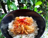 Foto langkah ke 4 dari resep Nasi Daun Jeruk Ayam Geprek.