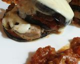 Une image de l'étape 10 de Millefeuille d aubergines et son émincé de porc.