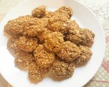 Csokis-mandulás zabpelyhes keksz (gluténmentes) recept fázis 2 fotója