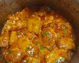 A picture of step 4 of Egg manchurian.