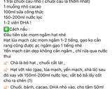 Hình bước làm 4 của món Sữa đêm vị chuối choco