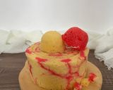 Foto langkah ke 6 dari resep Bolu Kukus Merah Putih.