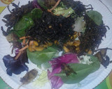 Foto del paso 4 de la receta: Ensalada con algas arane y gengibre fritos