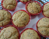 Foto del paso 3 de la receta: Magdalenas con arándanos, naranja, canela y semillas