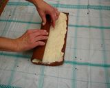 Lekváros- kókuszos piskóta recept fázis 5 fotója