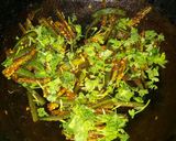 A picture of step 4 of #Ramadan.. Masala crispy bhindi.