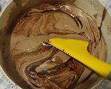 Foto langkah ke 5 dari resep Brownies Ketan Hitam Kukus.