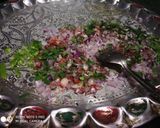A picture of step 1 of Onion paratha in 2 way.