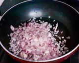 A picture of step 1 of Bread masala toast.