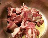 Foto del paso 2 de la receta Garbanzos, con carne de cordero