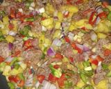 A picture of step 2 of Potatoe pizza.