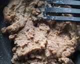 A picture of step 3 of Singhade ka halwa.