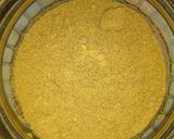 A picture of step 2 of Chat masala pre mix.
