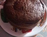 A picture of step 5 of Dark chocolate cake.