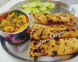 A picture of step 3 of Bell Pepper Paneer Bhurji.