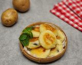 Foto langkah ke 4 dari resep Hotteok Kentang isi Coklat dan Keju.