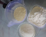 Foto langkah ke 3 dari resep Bolu kukus ubi ungu anti FRUSTASI.