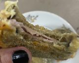 Foto del paso 4 de la receta: Bocaditos de berenjenas jamón y queso en freidora de aire. Una delicia fácil, económica y rendidora