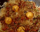 A picture of step 12 of Ambur Hot Dum Egg Biryani.