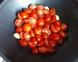 Friss paradicsomos spagetti recept fázis 3 fotója