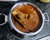 A picture of step 8 of Mutton curry.