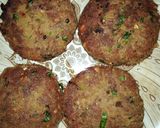 A picture of step 12 of Beef Resha kabab.