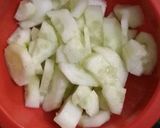 A picture of step 2 of Mayo Veg Papad Bowl.
