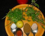 A picture of step 1 of Sattu Sharbat (Sattu Drink).
