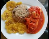 Foto del paso 18 de la receta: Salmón en salsa de soja, mostaza, miel, pasta de tomate y langos
