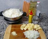 Foto del paso 1 de la receta: Chucrut Expres con papas y salchichas de viena