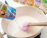 Foto langkah ke 1 dari resep Pudding Pisang Vla coklat.