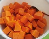 Sütőtök köretnek recept fázis 2 fotója