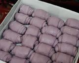 Foto langkah ke 4 dari resep Roti sobek ubi ungu.