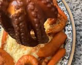 Une image de l'étape 7 de 🦑Couscous au 🦞🐙Poulpe 🇩🇿.