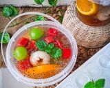 Foto langkah ke 7 dari resep Ice Jelly Fruit Tea.