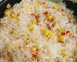 A picture of step 4 of Restaurant Style Egg, Veggies Fried Rice 🧡❤️💚.